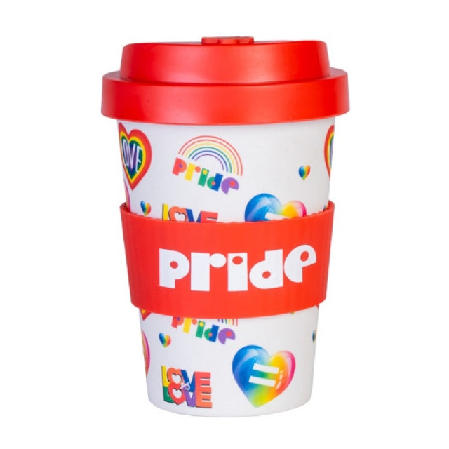 Bamboo Travel Mug Rainbow Pride