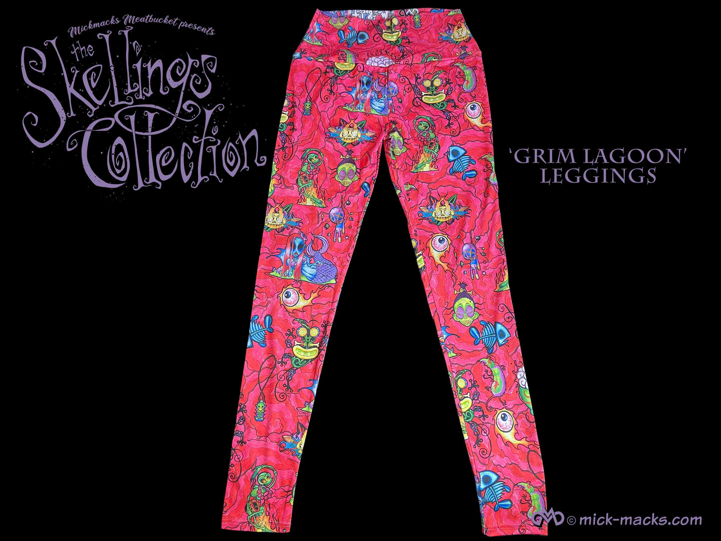 Grim Lagoon Leggings