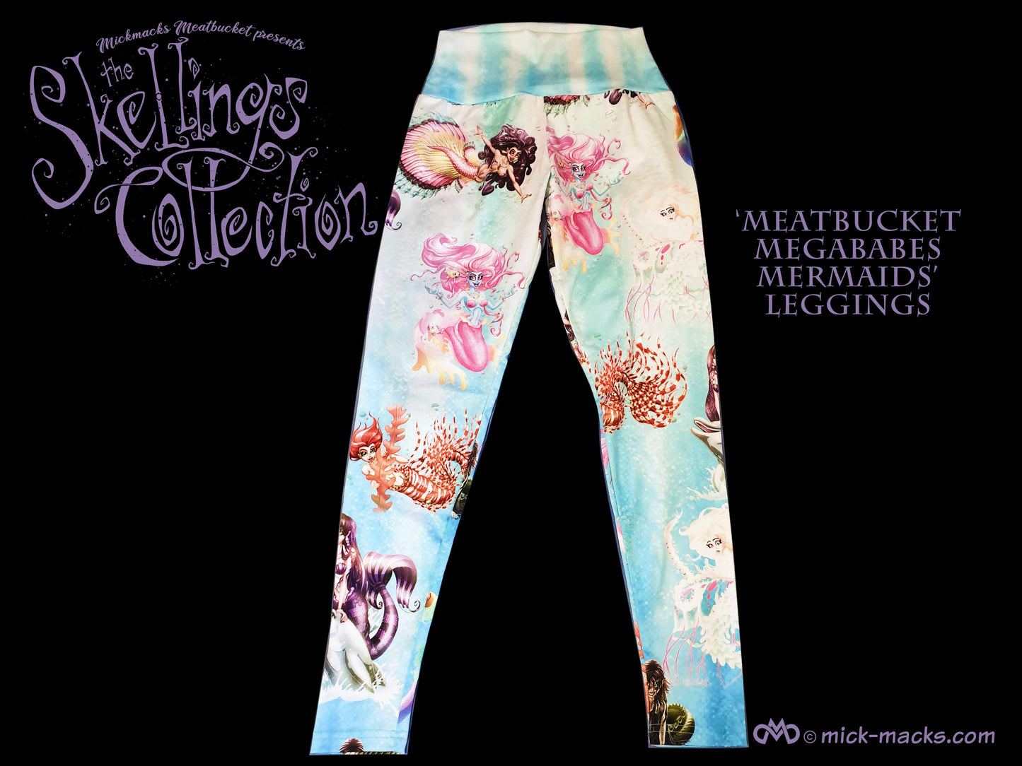 Meatbucket MegaBabes Mermaids Leggings
