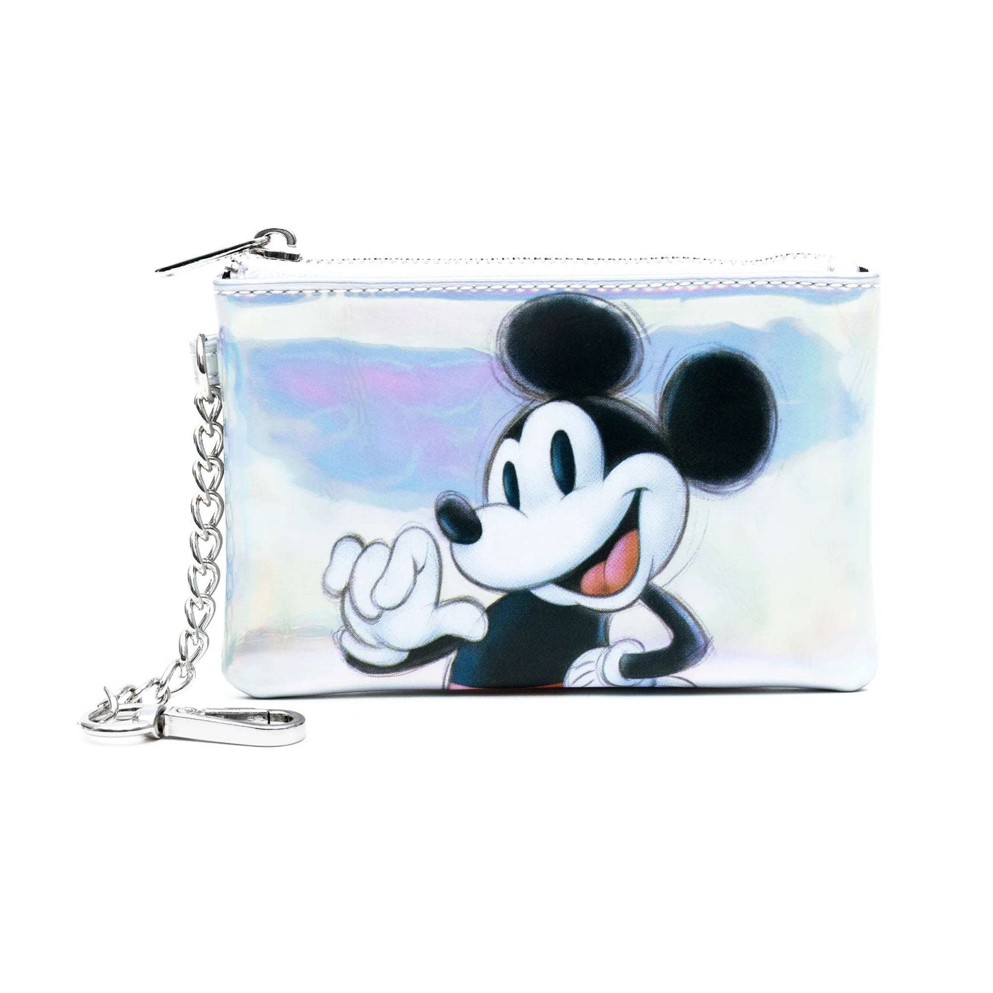 Disney 100 - Mickey Mouse Holographic Crossbody Bag and ID/Coin Bag