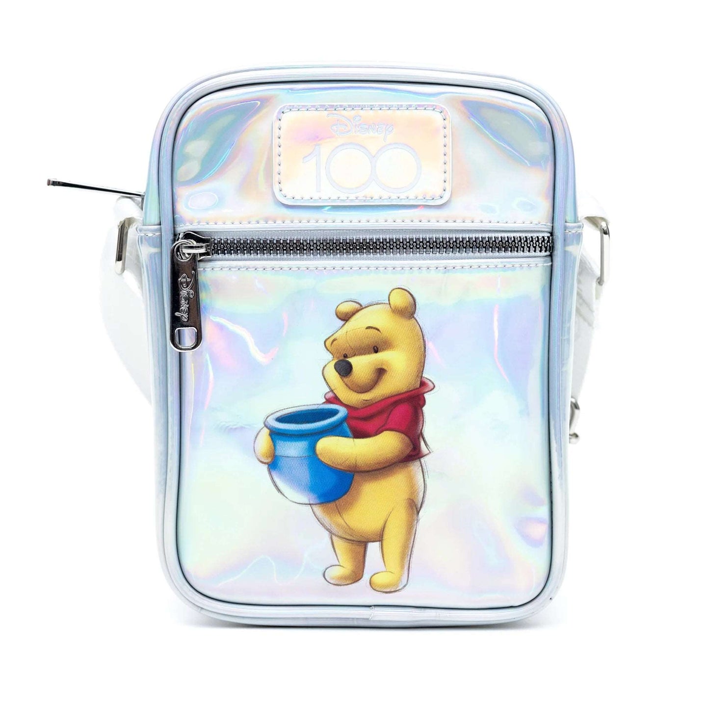 Disney 100 - Winnie the Pooh Holographic Crossbody Bag and ID/Coin Bag