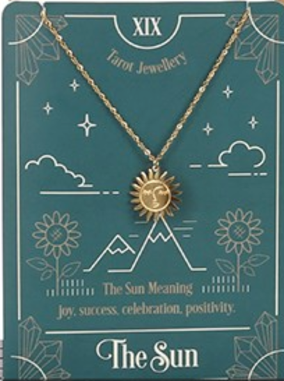 Tarot Necklace and Gift card