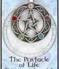 Wiccan Amulet Charm Necklace