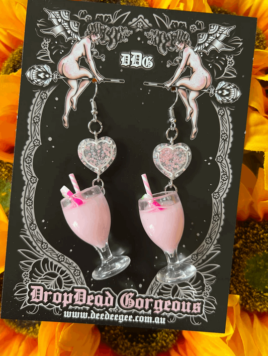 Earrings | Pink Drink