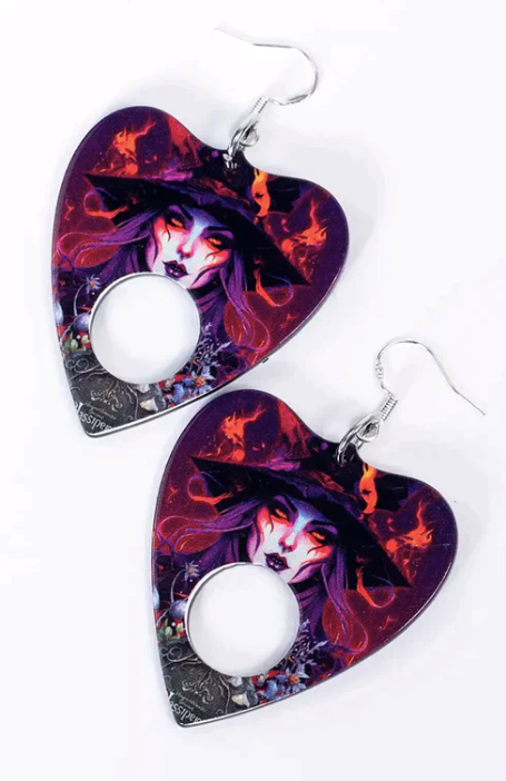 Planchette Earrings - WITCHING YOU WELL