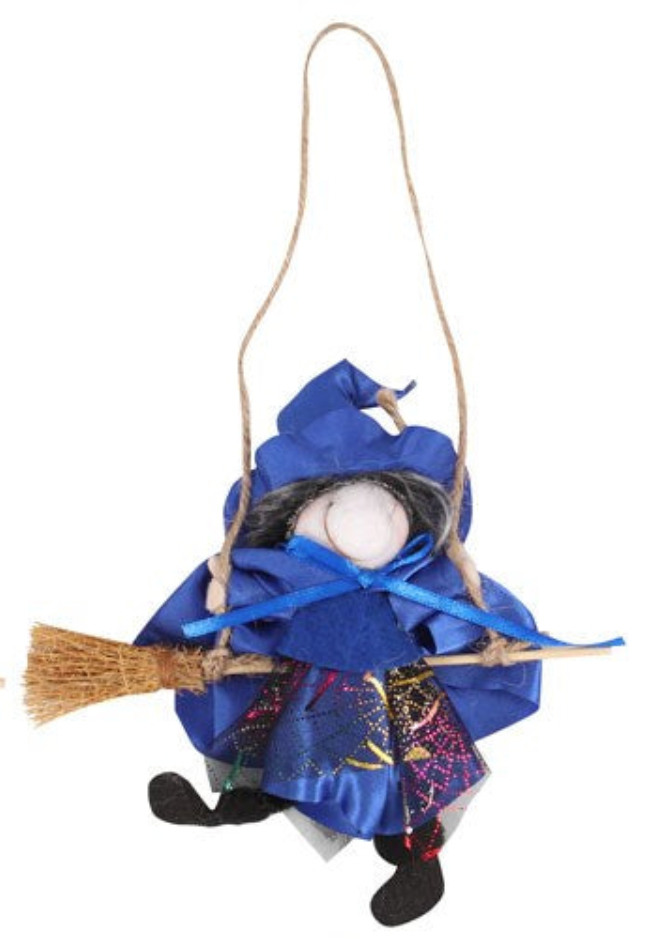 Winnie The Witch Broomstick Hanging Decoration