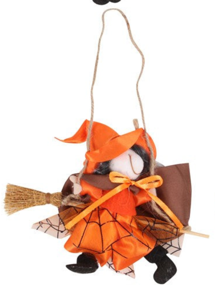Winnie The Witch Broomstick Hanging Decoration