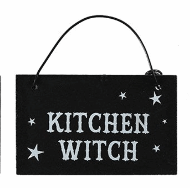 Witchy Hanging Mini Signs