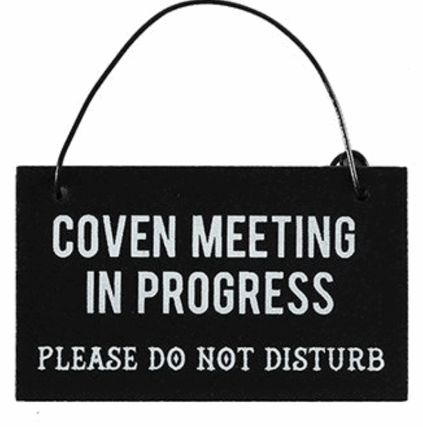 Witchy Hanging Mini Signs
