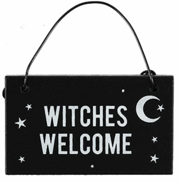 Witchy Hanging Mini Signs