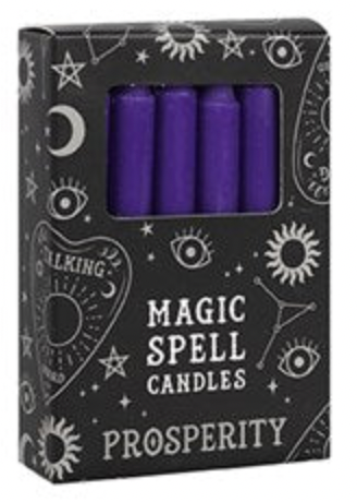 Magic Spell Candles 12 Pack Multi Colour