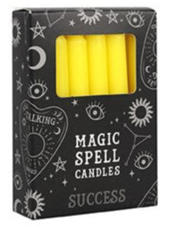 Magic Spell Candles 12 Pack Multi Colour