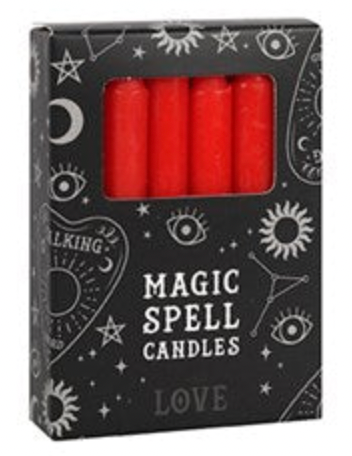 Magic Spell Candles 12 Pack Multi Colour
