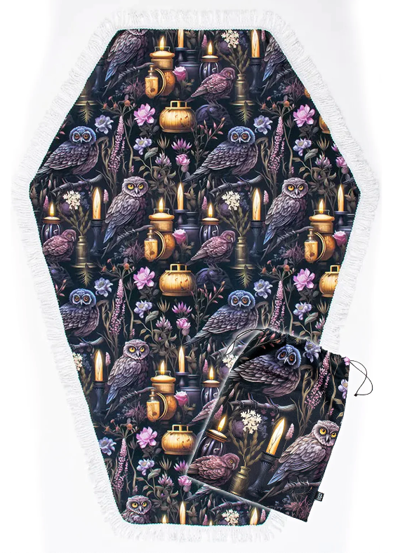 DARK LIBRARY - Coffin Towel and Bikini Bag Set
