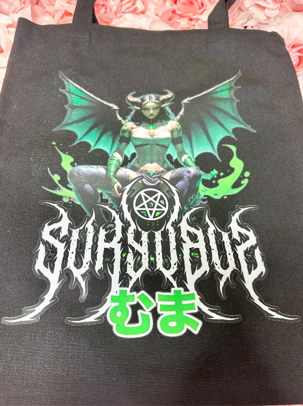 SUKYUBUS - Canvas Tote Bag