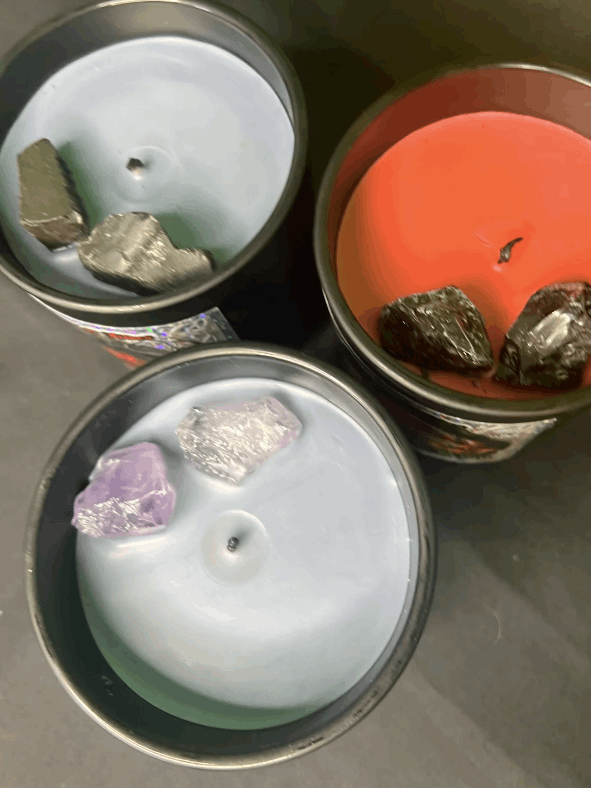 Precious Creature w/ crystals - Tibetan Incense Candle