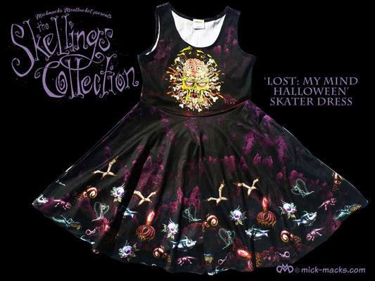 LOST: My Mind Halloween Skater Dress