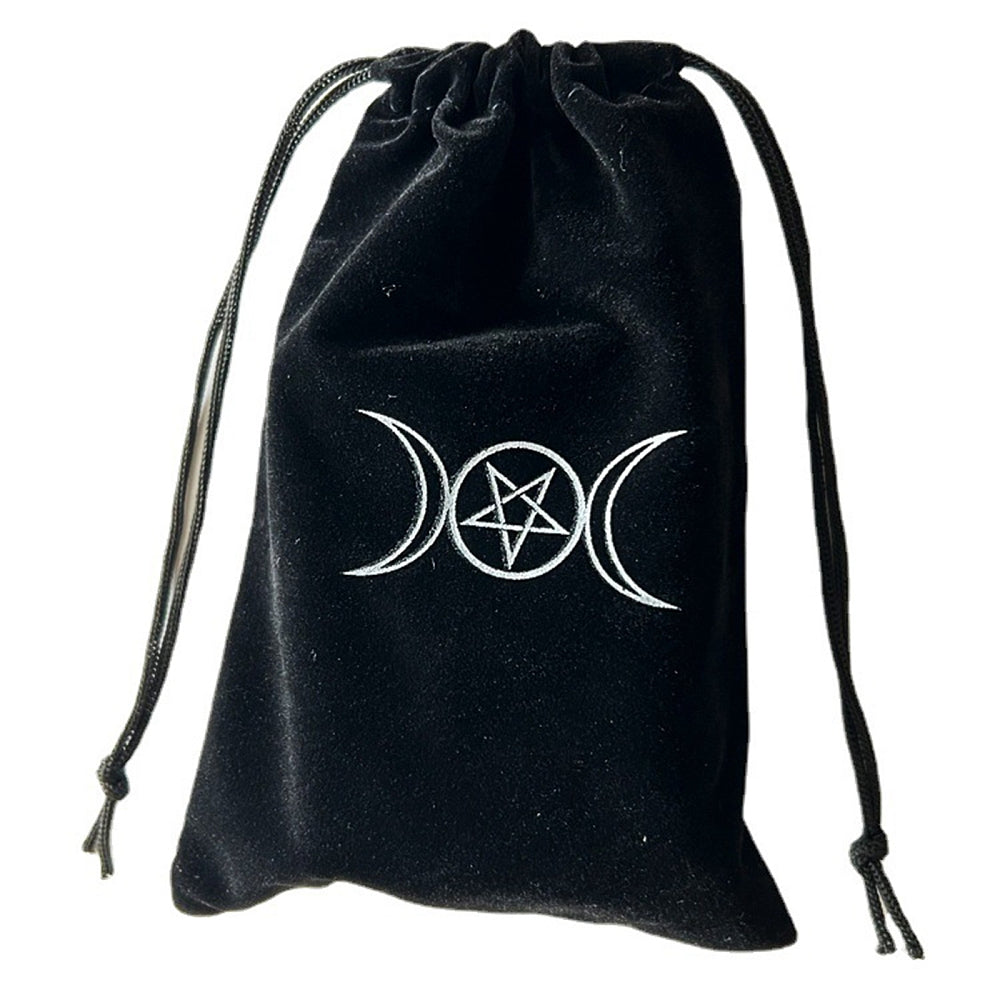 Triple Moon Tarot Bag Front View