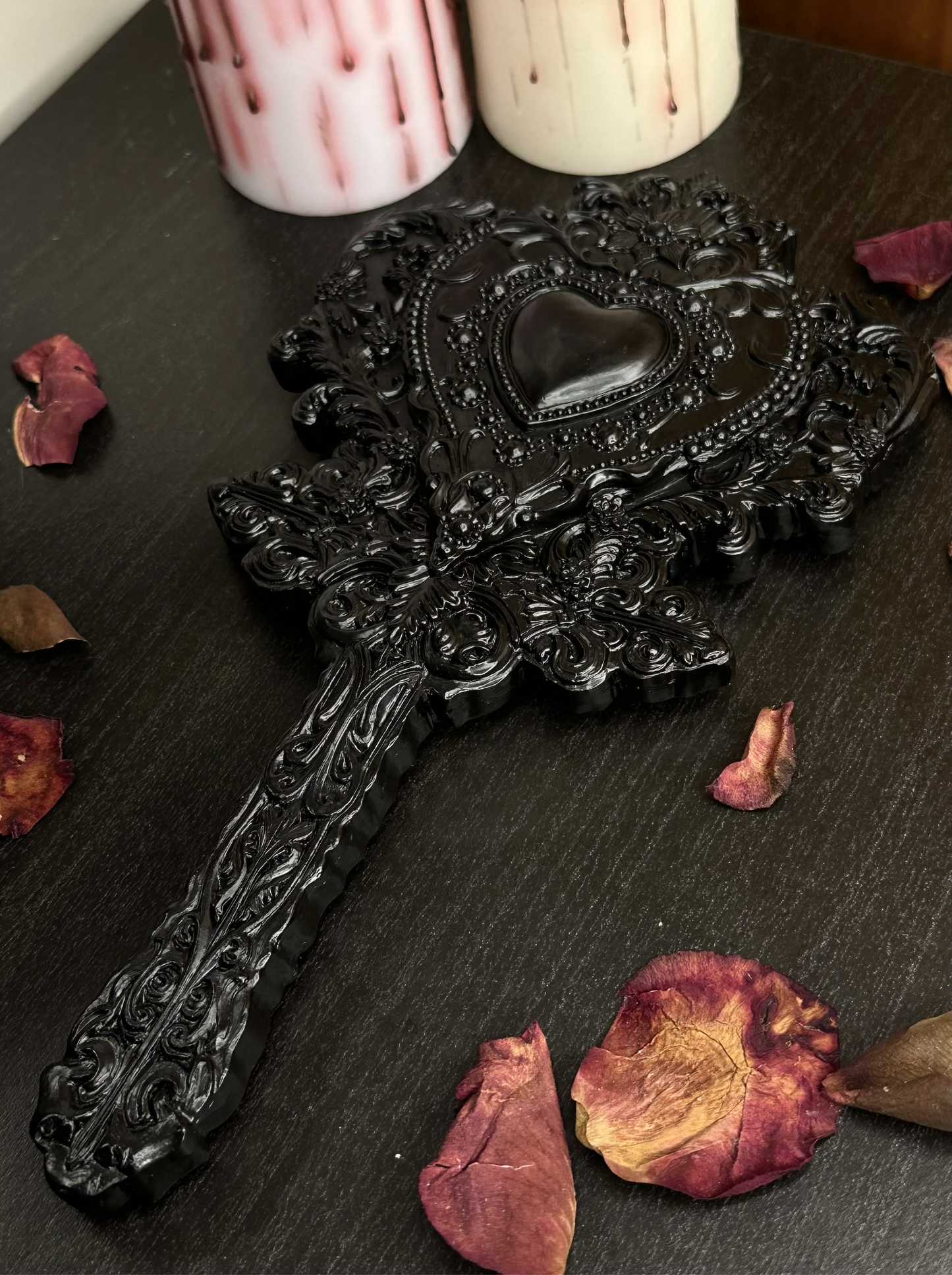 VANITY VALENTINE - Gothic Hand Mirror