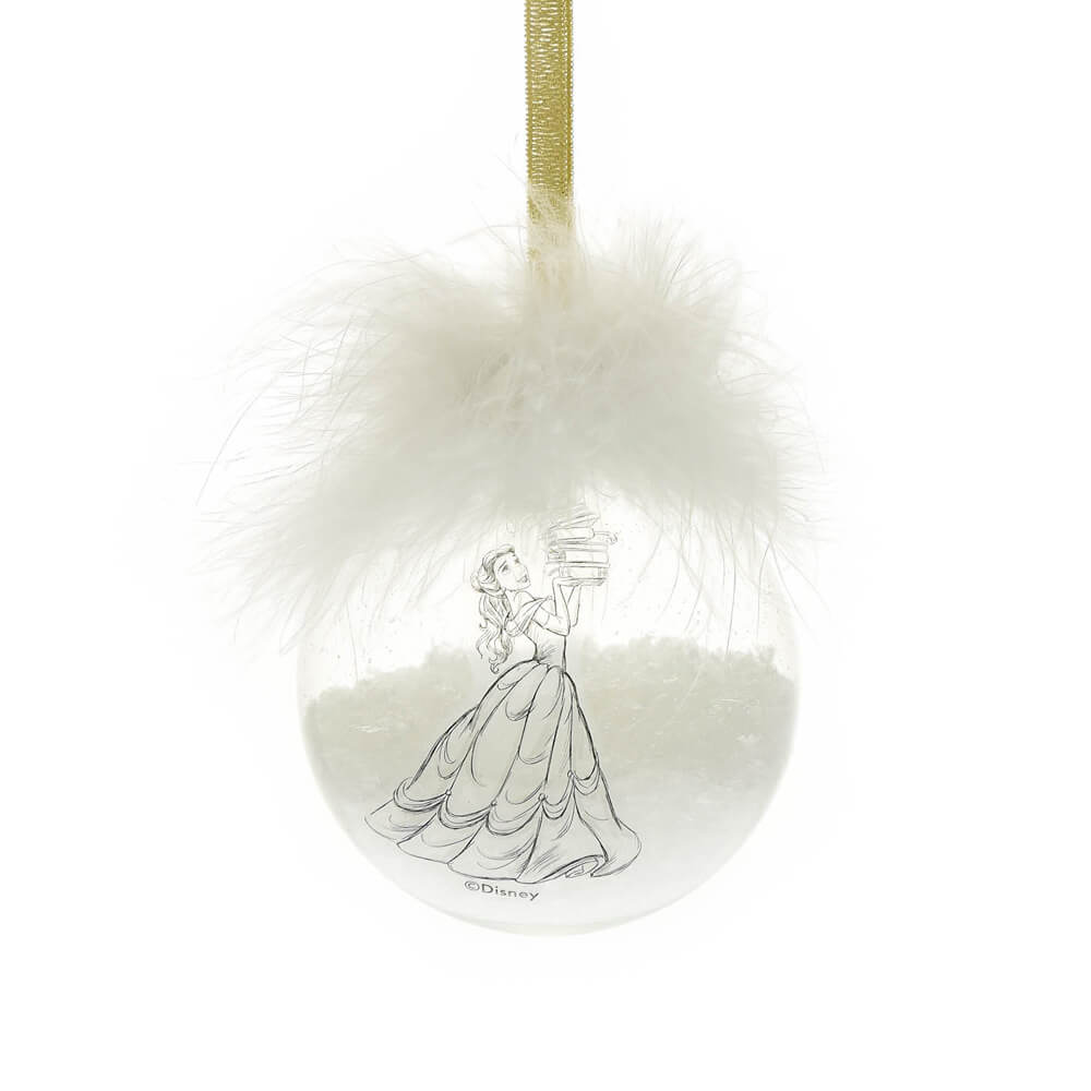 Collectible Christmas Bauble Set: Belle & Beast