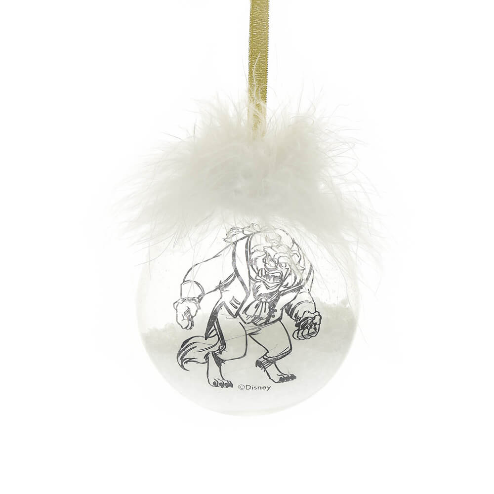 Collectible Christmas Bauble Set: Belle & Beast
