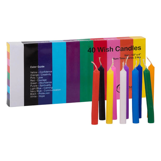 Wish Candle Set- 40 assorted candles