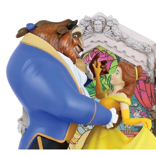 Disney Showcase Beauty and the Beast Light-Up Statue