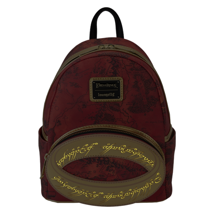 The Lord of the Rings - The One Ring Glow in the Dark 10" Mini Backpack