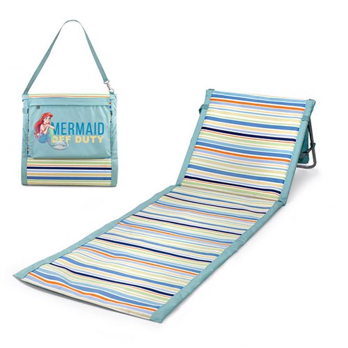 The Little Mermaid Beachcomber Portable Beach Chair and Tote Bag