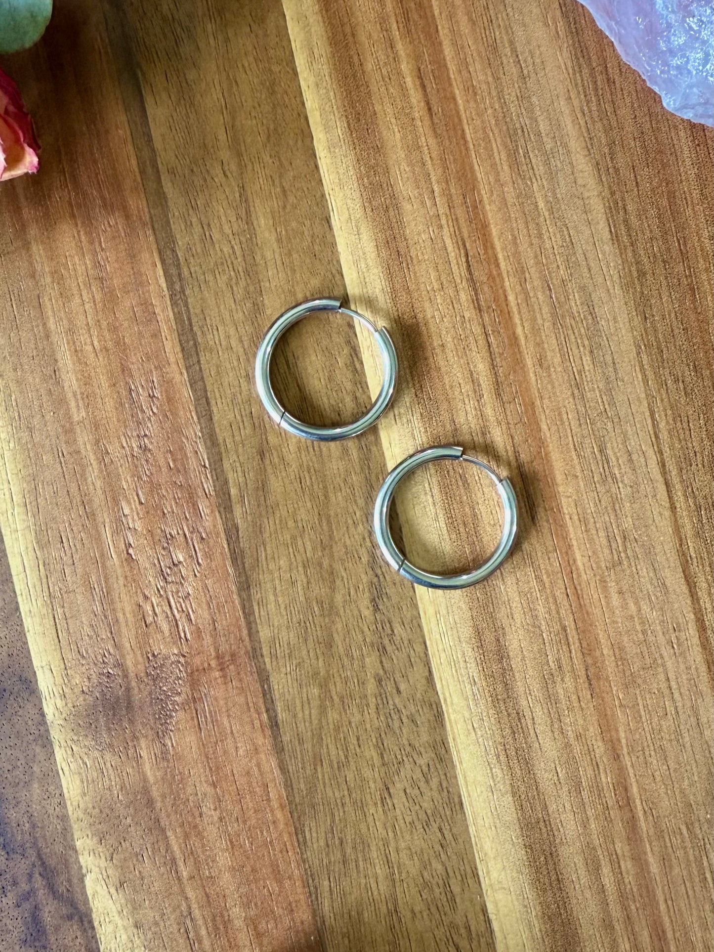 Change To Huggy Hoops On Earrings