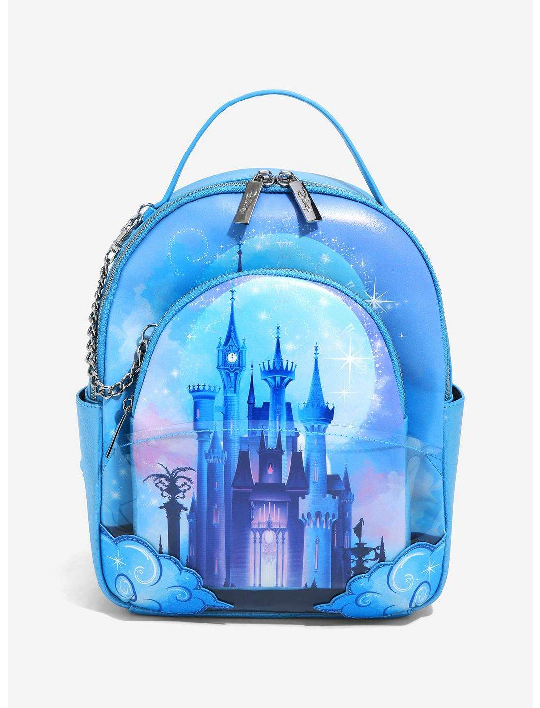 Danielle Nicole Disney Cinderella Night Time Castle Portrait Mini Backpack