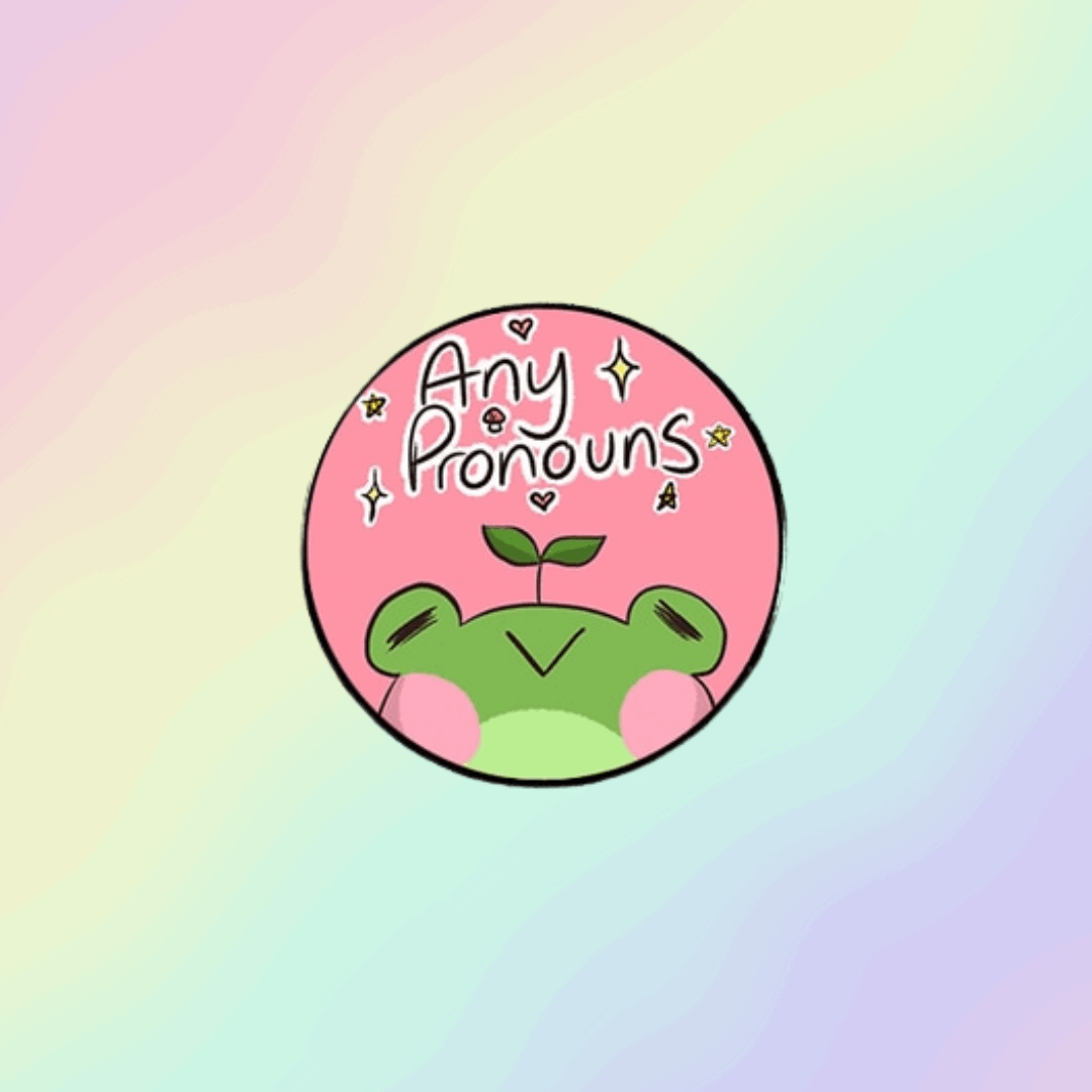 ANY Pronoun Pin