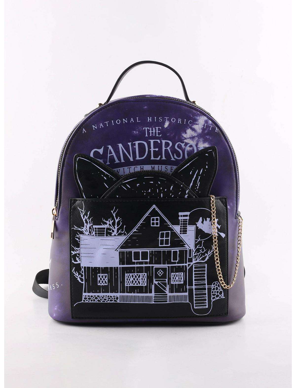 Disney Hocus Pocus Sanderson Museum Binx Mini Backpack