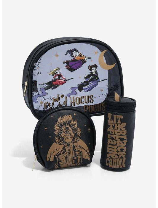 Disney Hocus Pocus Sanderson Sisters Cosmetic Bag Set US Exclusive