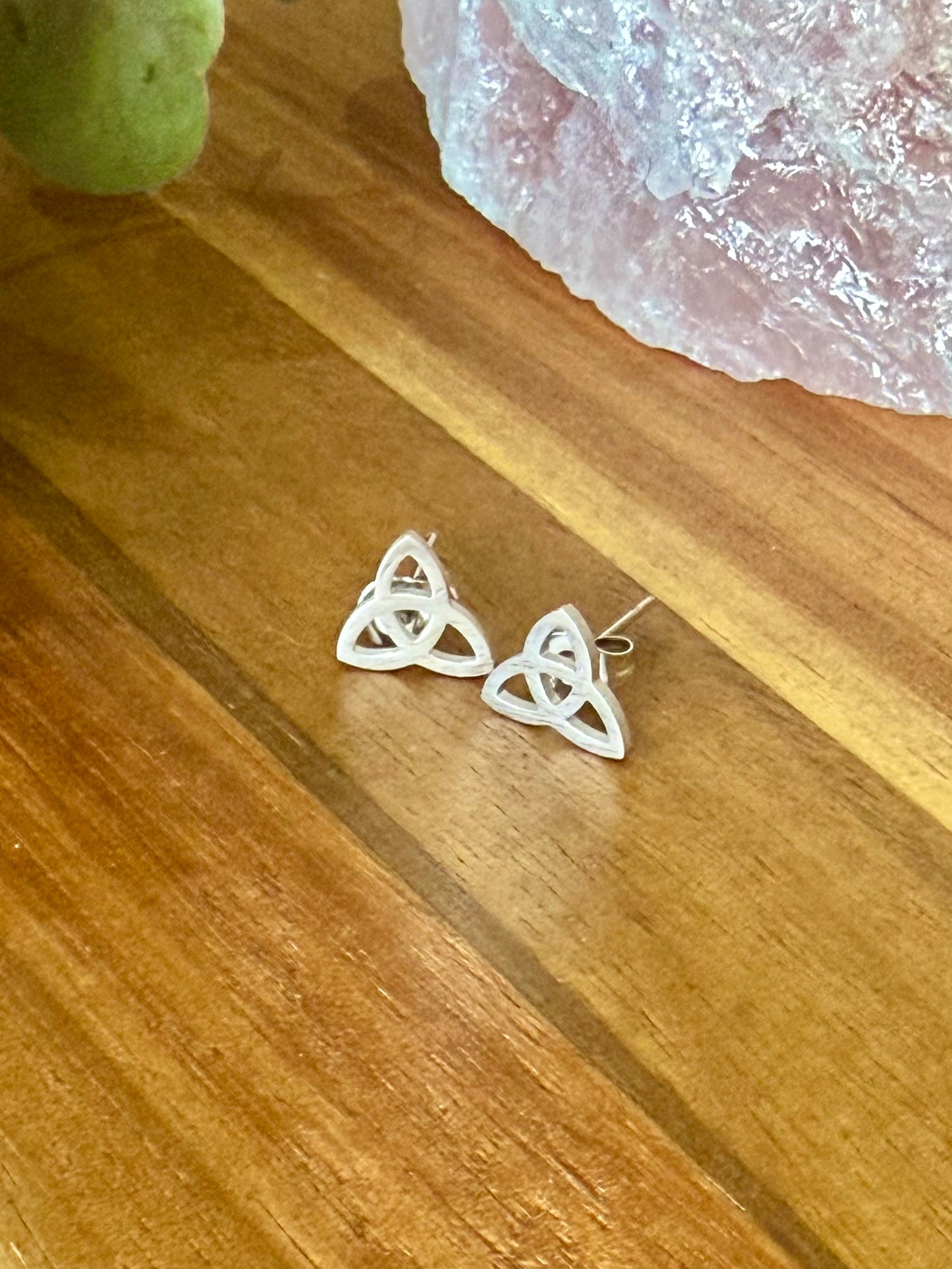 Triquetra Stud Earrings