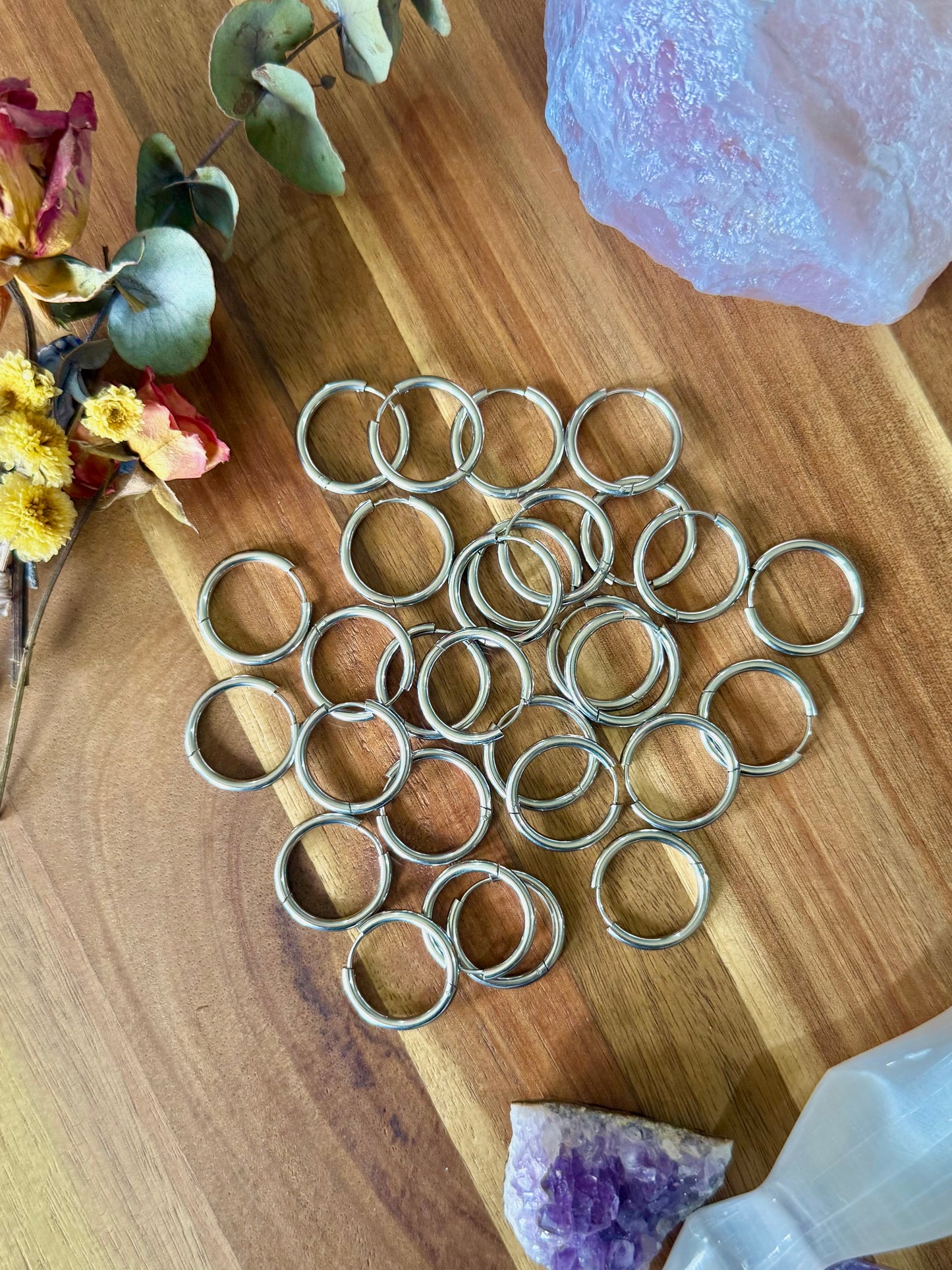 Change To Huggy Hoops On Earrings