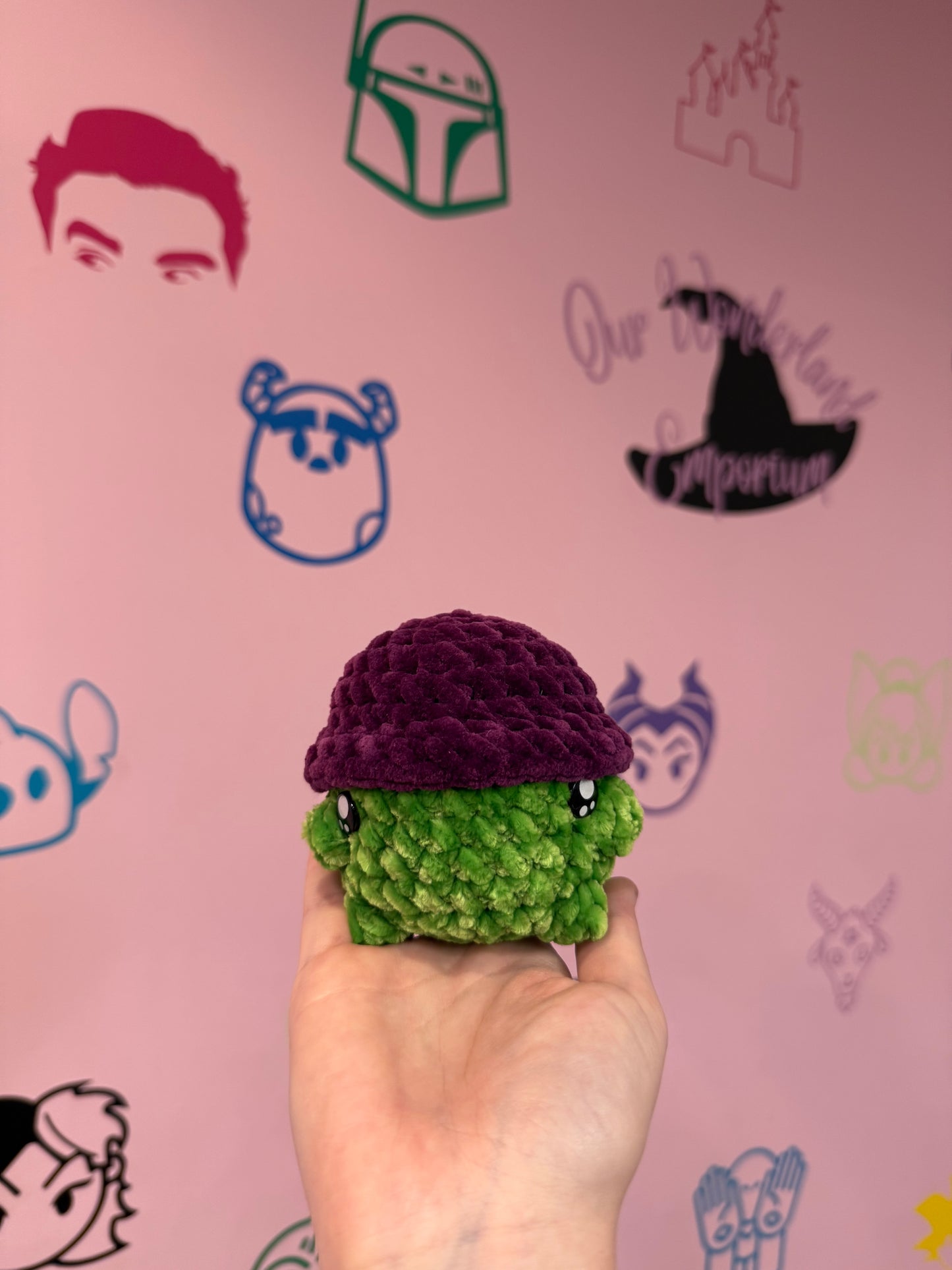 Small Crochet Mushrooms