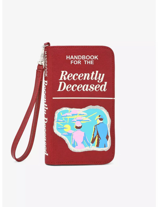 Beetlejuice Handbook For The Recently Deceased Tech Wristlet US Import