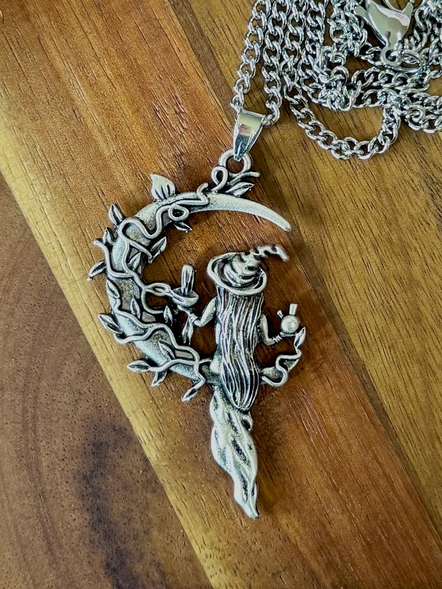 Moon Witch Pendant Necklace
