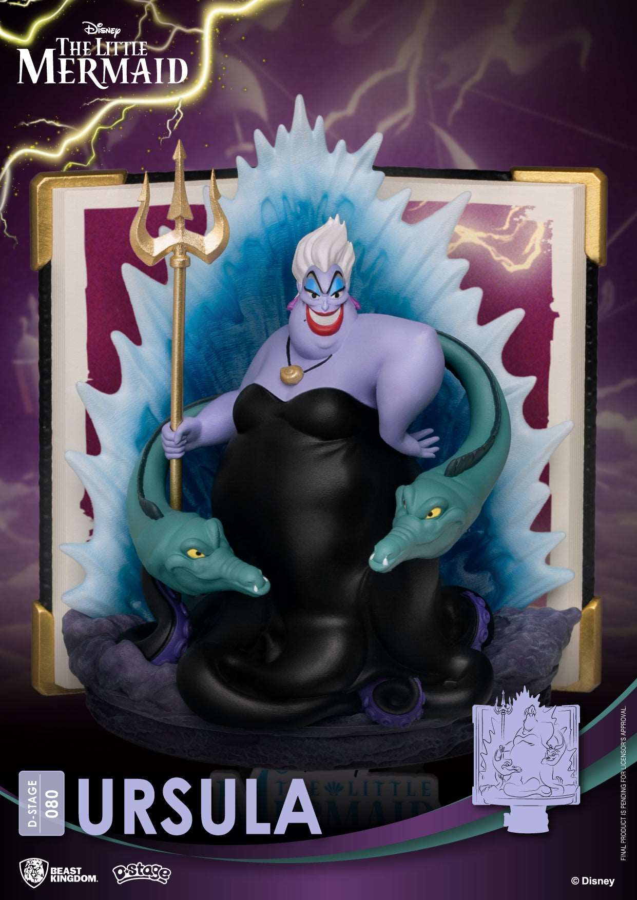 Beast Kingdom D Stage Story Book Series The Little Mermaid Ursula