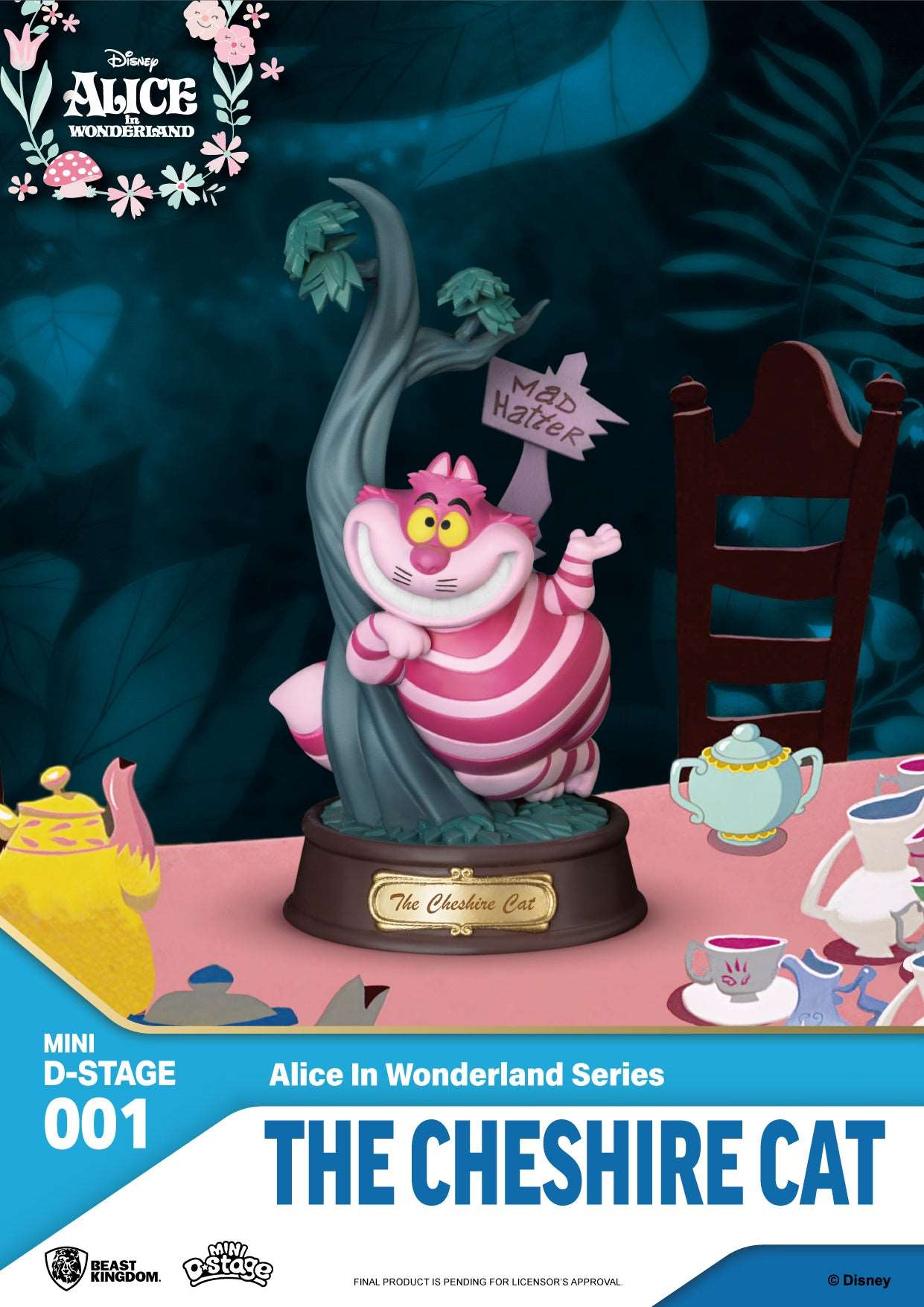 Beast Kingdom Mini D Stage Alice in Wonderland Series Set of 6