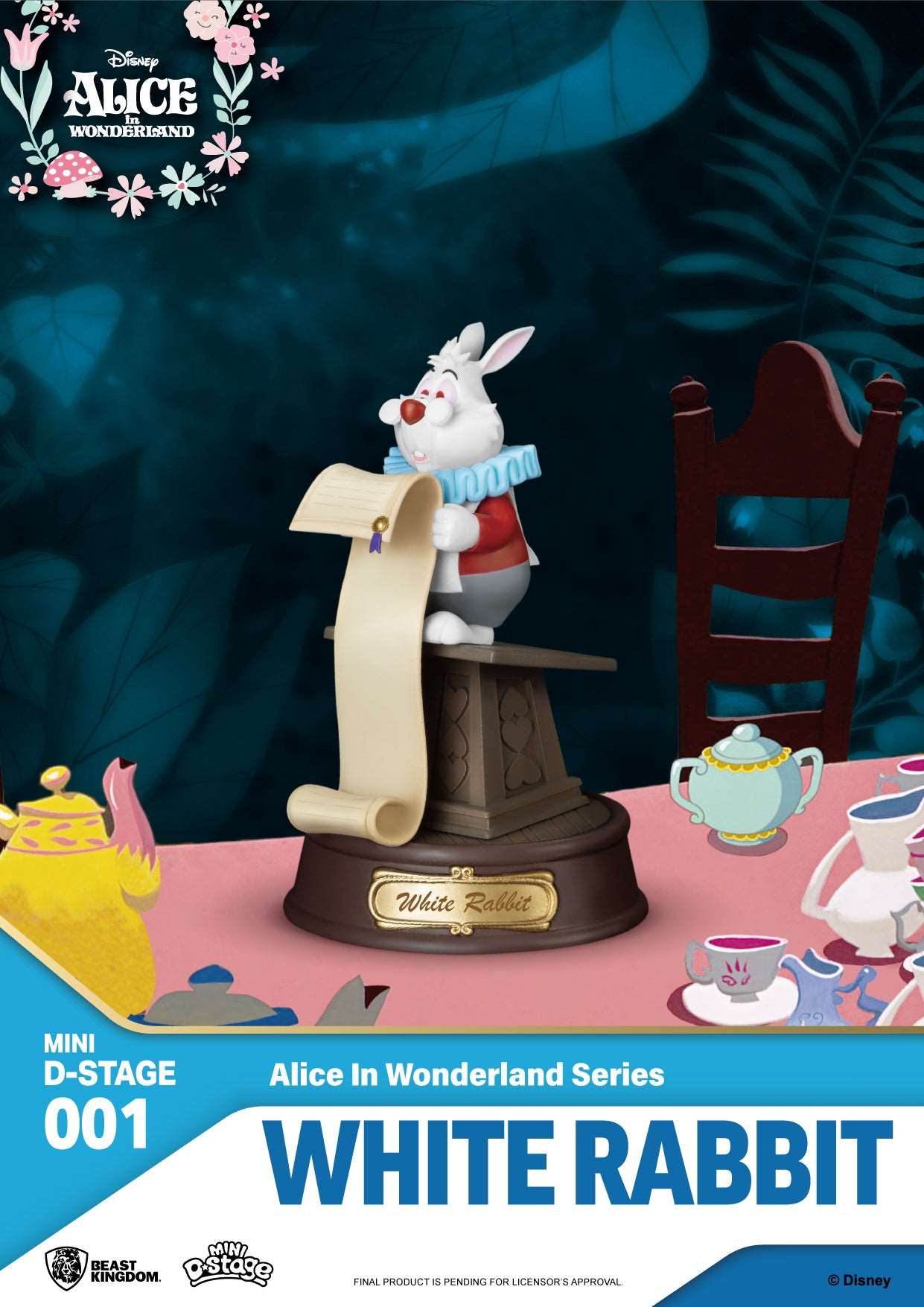 Beast Kingdom Mini D Stage Alice in Wonderland Series Set of 6