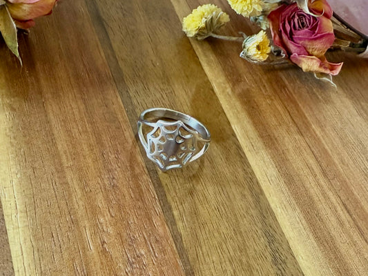Spider Web Adjustable Ring