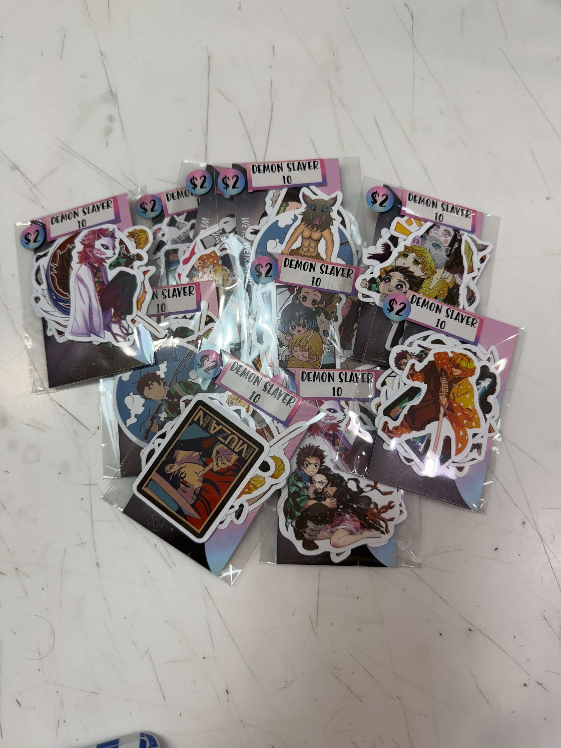 Demon Slayer Stickers