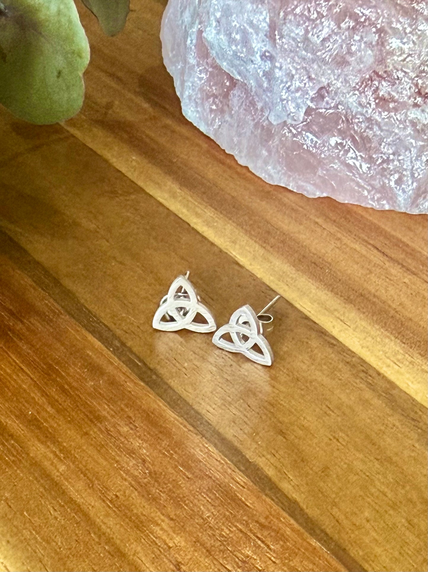 Triquetra Stud Earrings