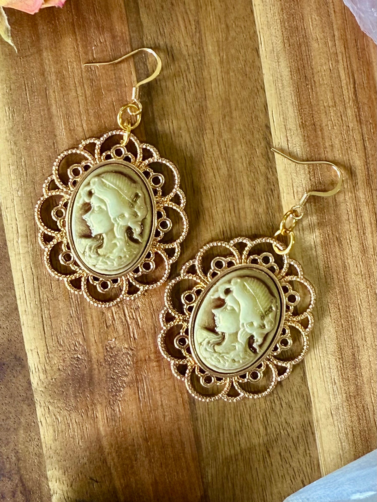 Lady Face Earrings
