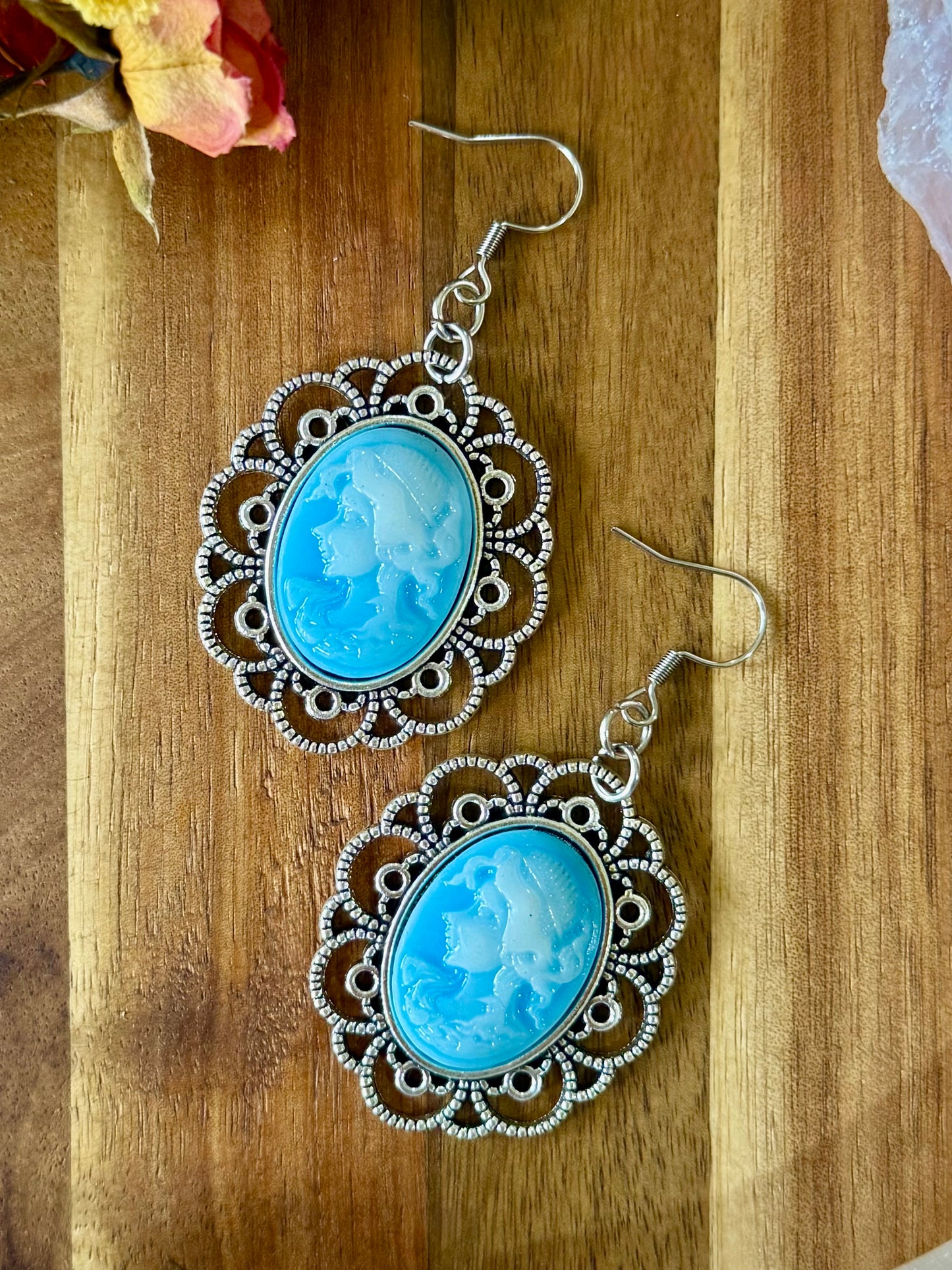 Lady Face Earrings