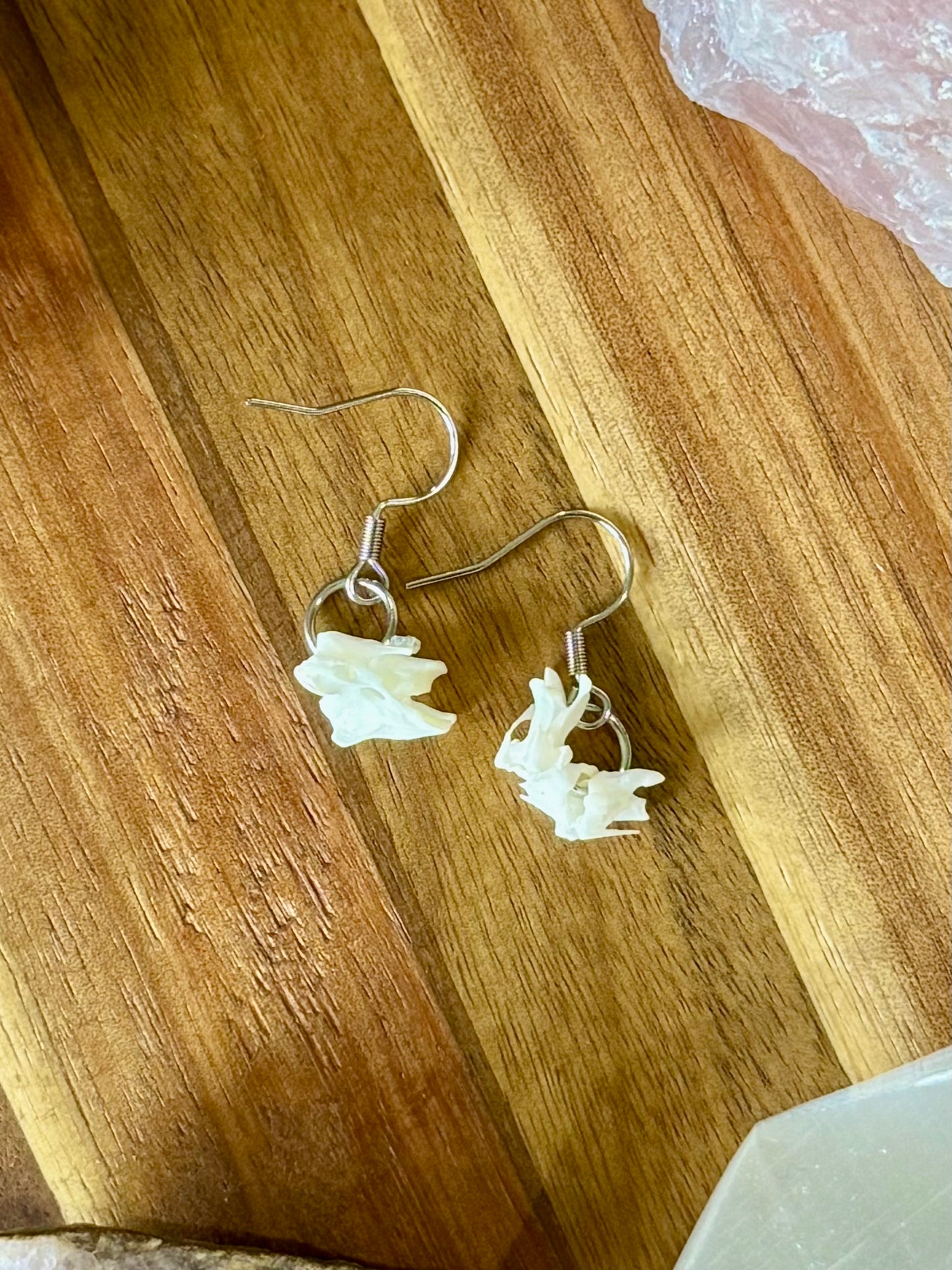 Bird Vertebrae Earrings