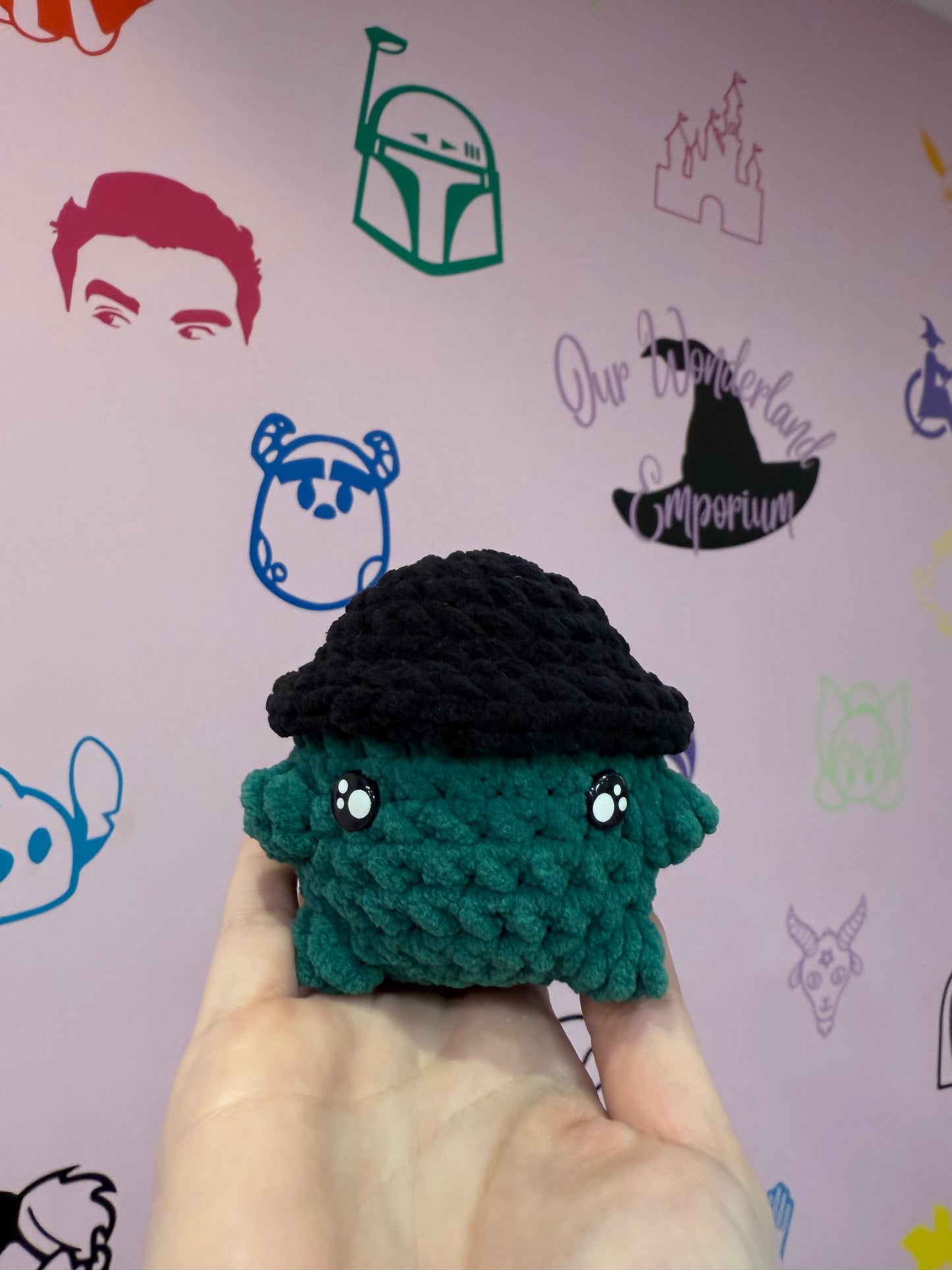 Small Crochet Mushrooms