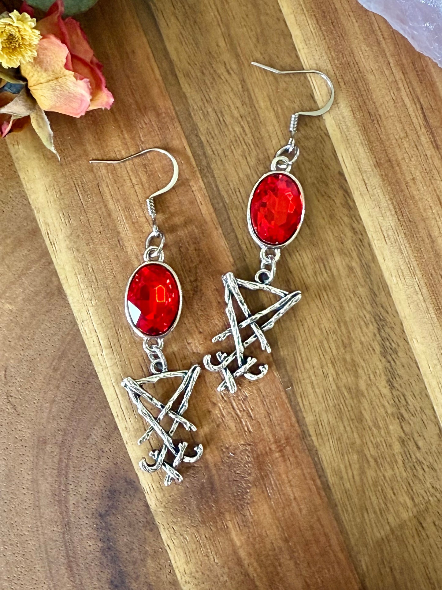 Lucifers Sigil Earrings